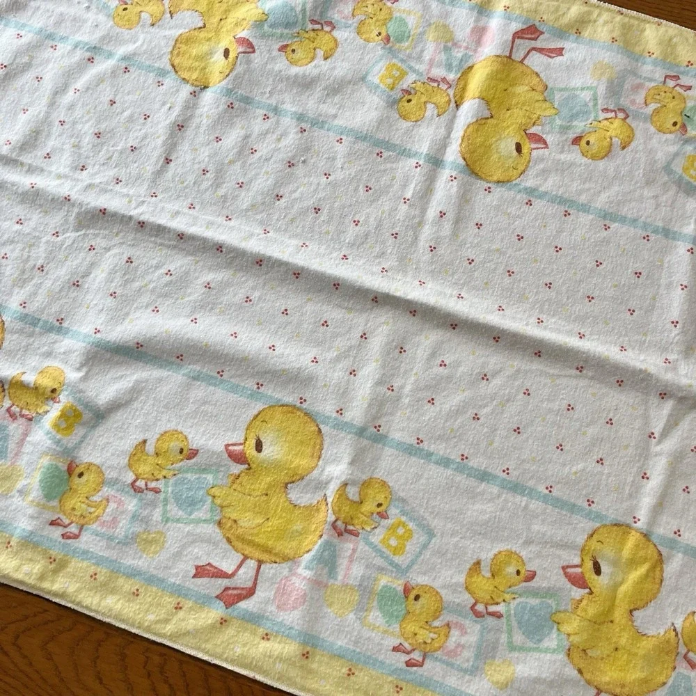 Vintage Baby Receiving Blanket